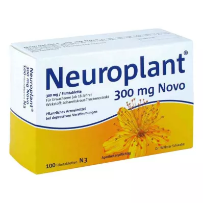 NEUROPLANT 300 mg Novo apvalkotās tabletes, 100 gab