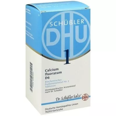 BIOCHEMIE DHU 1 Calcium fluoratum D 6 tabletes, 420 gab