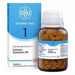 DHU Schüßler sāls numurs 1 Calcium fluoratum D6 tabletes (420 gab.)
