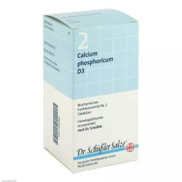 DHU Schüßler sāls Nr. 2 Calcium phosphoricum D3 tabletes, 420 gab