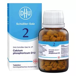 DHU Schüßler sāls numurs 2 Calcium phosphoricum D12 tabletes (420 gab.)