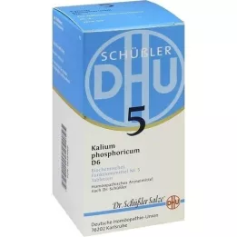 BIOCHEMIE DHU 5 Kālija fosforicum D 6 tabletes, 420 gab