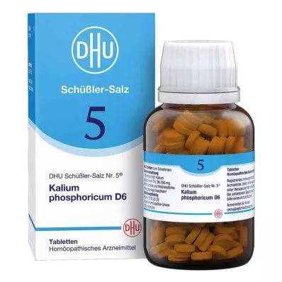 BIOCHEMIE DHU 5 Kālija fosforicum D 6 tabletes, 420 gab