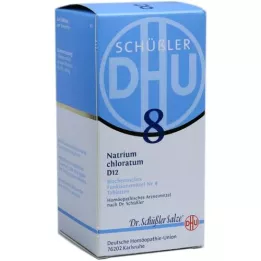 BIOCHEMIE DHU 8 Natrium chloratum D 12 tabletes, 420 gab