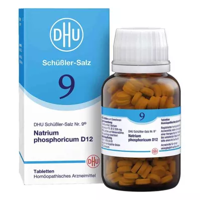 DHU Šeslera sāls Nr. 9 sodium phosphoricum D12 tabletes (420 gab.)