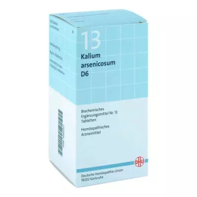 BIOCHEMIE DHU 13 Kalium arsenicosum D 6 tabletes, 420 gab