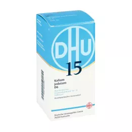 DHU 15 kālija jodāta D6 tabletes (420 gab.)