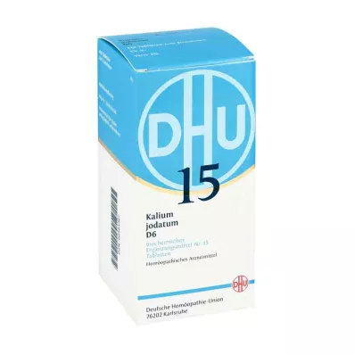 BIOCHEMIE DHU 15 Potassium iodatum D 6 tabletes, 420 gab BIOCHEMIE DHU 15 Potassium iodatum D 6 tabletes, 420 gab
