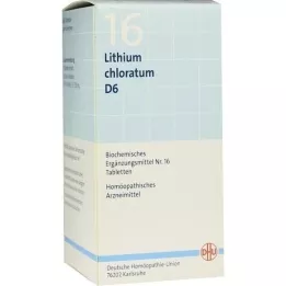 BIOCHEMIE DHU 16 litija hlorāta D 6 tabletes, 420 gab