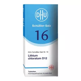 DHU Schüßler sāls Nr. 16 Lithium chloratum D12 tabletes, 420 gab