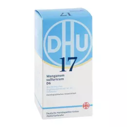 BIOCHEMIE DHU 17 Manganum sulfuricum D 6 tabletes, 420 kapsulas