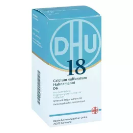 Biochemistry Dhu 18 Calcium sulfuratum D6 tabletes (420 gab.)