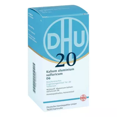 DHU 20 kālija alauns.sērs.D6 tabletes (420 gab.) DHU 20 kālija alauns.sērs.D6 tabletes (420 gab.)