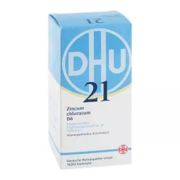 BIOCHEMIE DHU 21 Zincum chloratum D 6 tabletes, 420 kapsulas