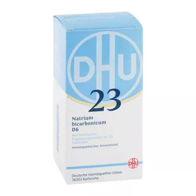 DHU 23 nātrija bicarbonicum D6 tabletes (420 gab.) DHU 23 nātrija bicarbonicum D6 tabletes (420 gab.)