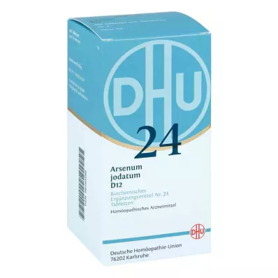 BIOCHEMIE DHU 24 Arsenum iodatum D 12 tabletes, 420 gab