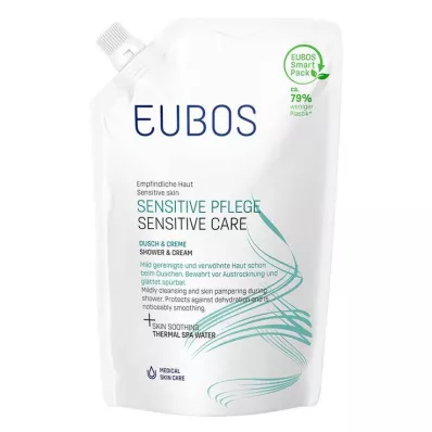 EUBOS SENSITIVE Dušas &amp; Krēma uzpilde, 400 ml