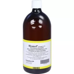 RIVANOL 0,1% šķīdums, 1000 ml