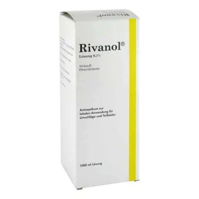 RIVANOL 0,1% šķīdums, 1000 ml RIVANOL 0,1% šķīdums, 1000 ml