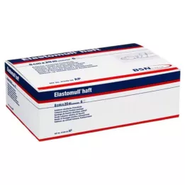 ELASTOMULL 8 cmx20 m līmējošs fiksācijas pārsējs, 6 gab
