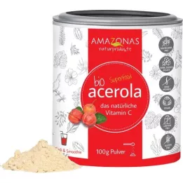 ACEROLA 100% tīrs organiskais dabiskais C vitamīns, 100 g