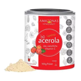 ACEROLA 100% tīrs organiskais dabiskais C vitamīns, 100 g