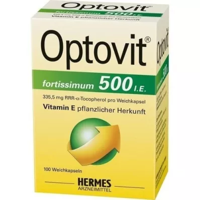 OPTOVIT fortissimum 500 kapsulas, 100 gab