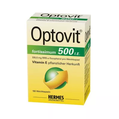 OPTOVIT fortissimum 500 kapsulas, 100 gab