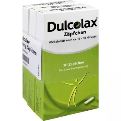 DULCOLAX Zupozitoriji, 30 gab