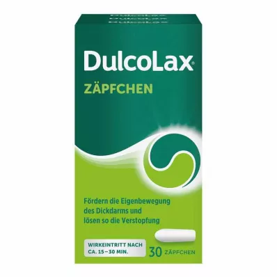DULCOLAX Zupozitoriji, 30 gab
