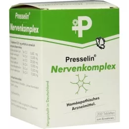 PRESSELIN Nervu kompleksa tabletes, 200 kapsulas
