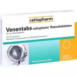 VENENTABS-ratiopharm pagarinātas darbības tabletes, 50 gab