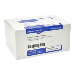 LIDOCAIN PRESSELIN 1% šķīdums injekcijām, 50X2 ml