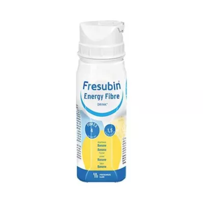 Fresubin Energy Fiber Drink Banānu dzeramā pudele, 4x200 ml
