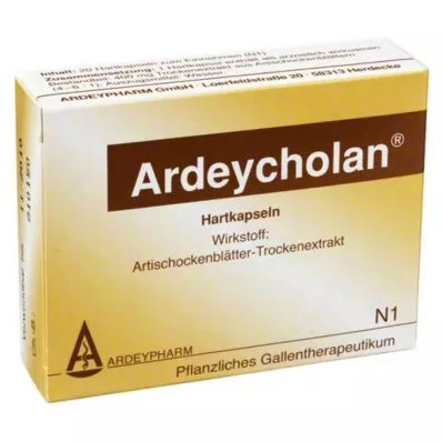 Ardeycholan cietās kapsulas, 20 gab Ardeycholan cietās kapsulas, 20 gab