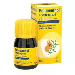 PINIMENTHOL Aukstā vanna bērniem no 2 gadu vecuma Eikalipts, 30 ml