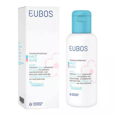 Eubos bērnu ādu nomierinoša vannas eļļa (125 ml)