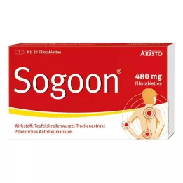 Sogoon velna nags apvalkotās tabletes, 20 gab