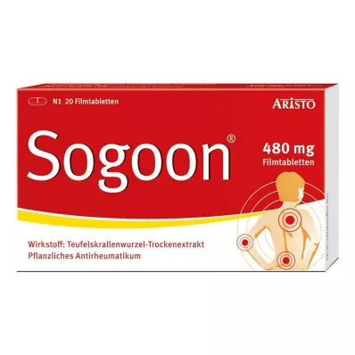 Sogoon velna nags apvalkotās tabletes, 20 gab Sogoon velna nags apvalkotās tabletes, 20 gab