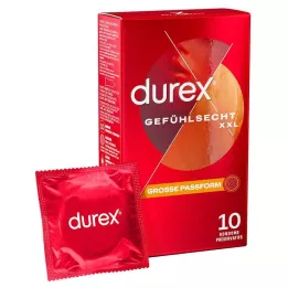 DUREX Sensitive īpaši lieli prezervatīvi, 10 gab