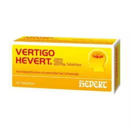 VERTIGO HEVERT SL Tabletes, 40 gab
