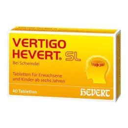 VERTIGO HEVERT SL Tabletes, 40 gab