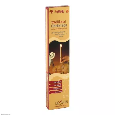 BIOSUN Tradicionālās ausu sveces, 2 gab BIOSUN Tradicionālās ausu sveces, 2 gab
