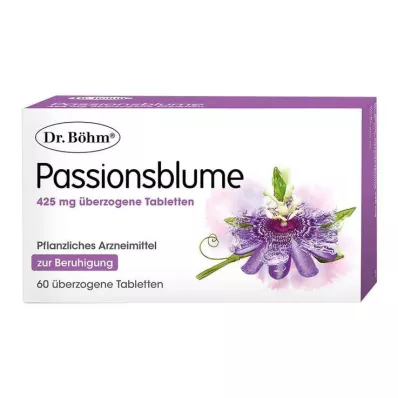 DR.BÖHM Passionflower 425 mg apvalkotās tabletes, 60 kapsulas DR.BÖHM Passionflower 425 mg apvalkotās tabletes, 60 kapsulas
