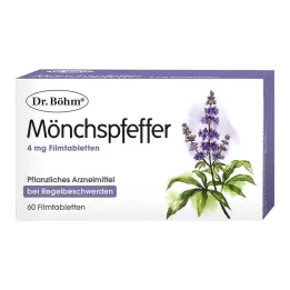 DR.BÖHM Mūku pipari 4 mg apvalkotās tabletes, 60 gab