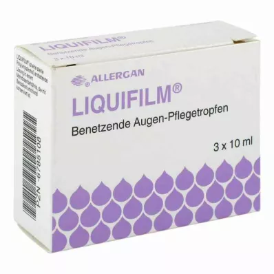 Liquifilm mitrinoši acu kopšanas pilieni (3x10 ml) Liquifilm mitrinoši acu kopšanas pilieni (3x10 ml)