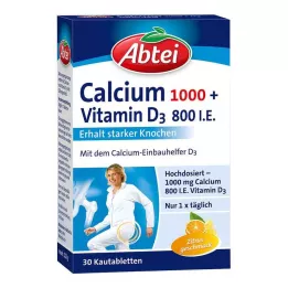ABTEI Osteo Vital Citrus košļājamās tabletes, 30 kapsulas