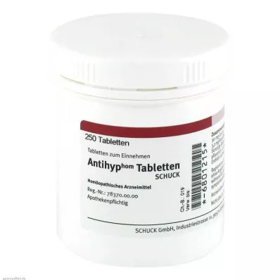 ANTIHYP Tabletes Schuck, 250 gab