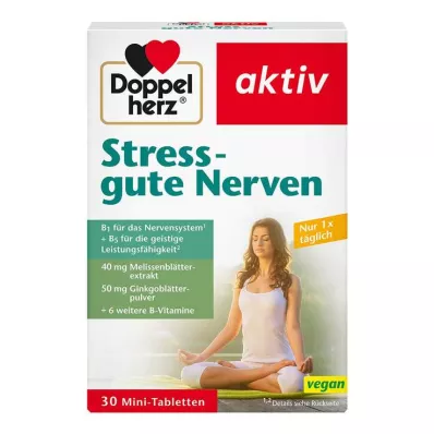 DOPPELHERZ Stresa labu nervu tabletes, 30 gab DOPPELHERZ Stresa labu nervu tabletes, 30 gab