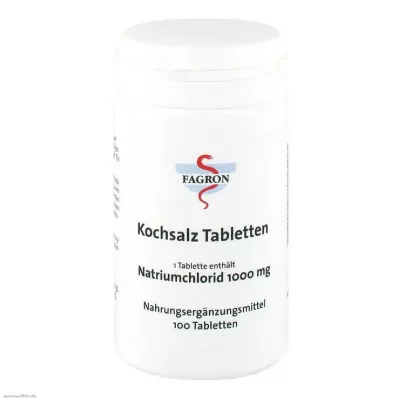 KOCHSALZ 1000 mg tabletes, 100 gab